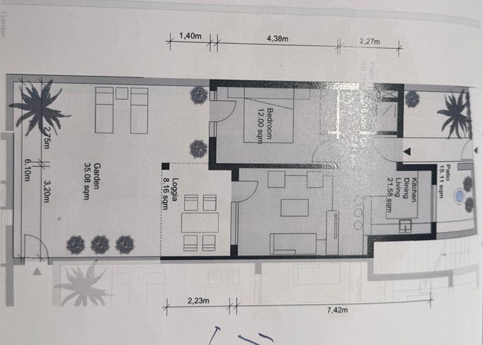 For Resale 1 BR Apartment with pool view - 7